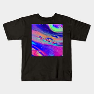 Psychedelic Splash Kids T-Shirt